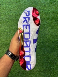 Predator Elite Blue Red Colour Low-top Without Lace  - 6.5