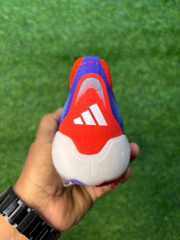 Predator Elite Blue Red Colour Low-top Without Lace  - 6.5