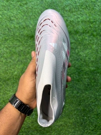 Predator Elite Silver Colour FG Without Lace Bellingham Edition  - 7.5