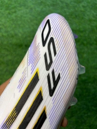 F50 Elite White Gold Colour Low-top FG Without Lace  - 8