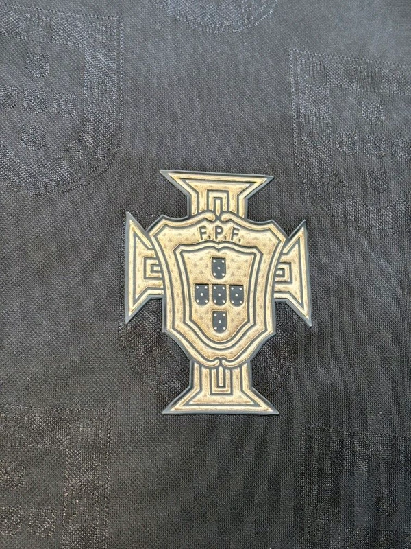 Portugal National Team Black Colour Special Kit Player Edition  - S