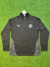 Manchester City Black Colour Training Suit  - L