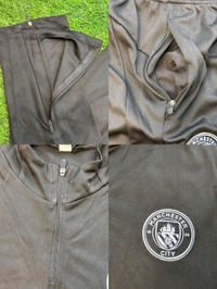 Manchester City Black Colour Training Suit  - L