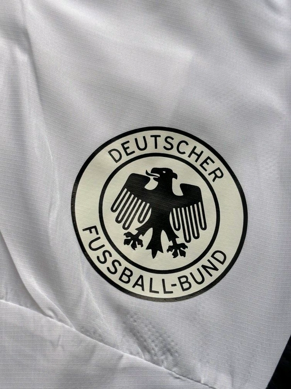 Germany White Colour Retro Style Windbreaker Jacket  - S