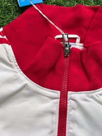 FC Bayern Munich White And Red Colour Windbreaker Jacket  - M