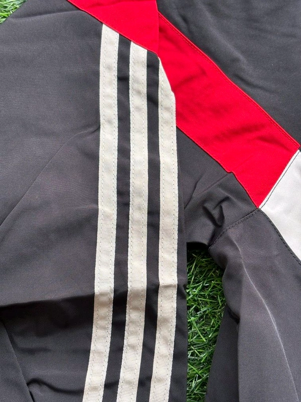 Manchester United Black And Red Colour Windbreaker Jacket  - M