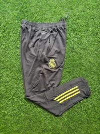 Madrid Black And Yellow Colour Training Suit  - XL