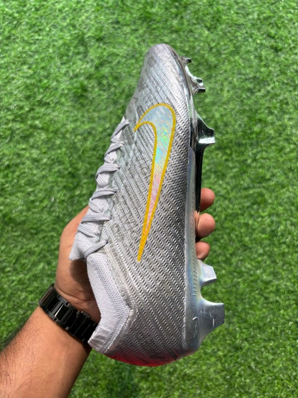 Mercurial Vapor 15 Silver Low-top FG With Lace - 7