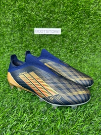 F50 Elite Navy Blue And Gold Colour FG Without Lace(O DEMBELE) - 9.5