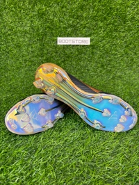 F50 Elite Navy Blue And Gold Colour FG Without Lace(O DEMBELE) - 9.5