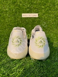 F50 Elite White Light Green Low-top FG With Lace - 9