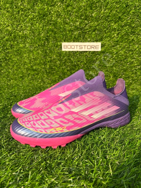 F50 Elite LY Edition Pink Purple Low-top Turf/AG With Lace - 7.5