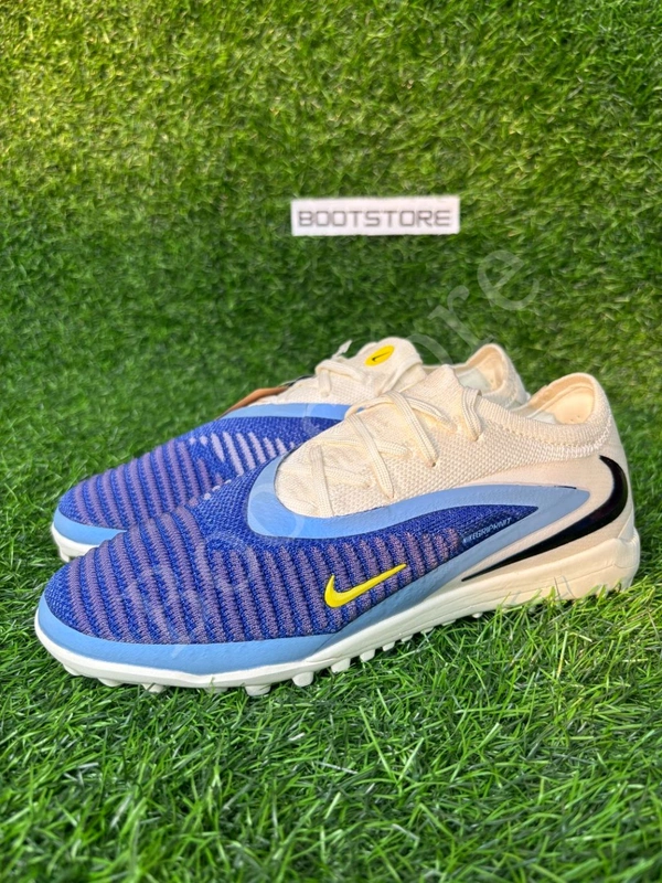 Phantom 6 Luna III Elite Blue White Low-top Turf/AG With Lace  - 5.5