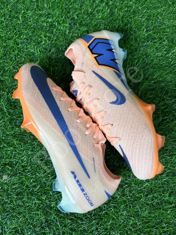 Mercurial Vapor 16 Elite Peach Orange Colour Low-top FG With Lace  - 7.5