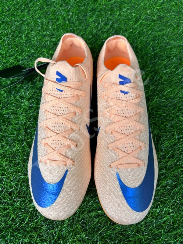 Mercurial Vapor 16 Elite Peach Orange Colour Low-top FG With Lace - 8.5
