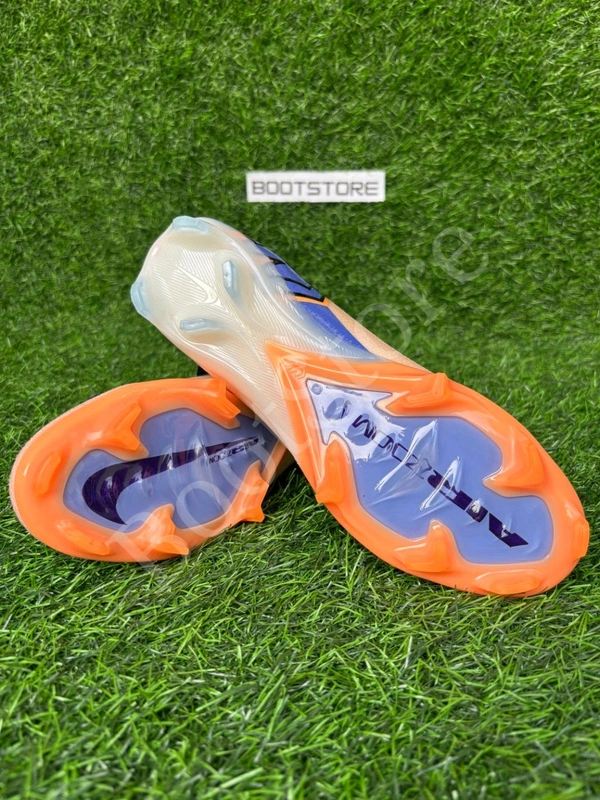 Mercurial Vapor 16 Elite Peach Orange Colour Low-top FG With Lace - 8.5