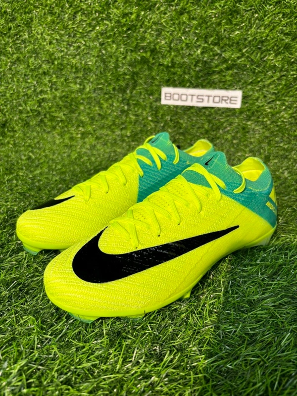Mercurial Vapor 16 Elite Green Low-top FG With Lace - 7.5