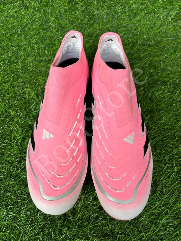 Predator Elite Baby Pink Low-top FG Without Lace  - 8