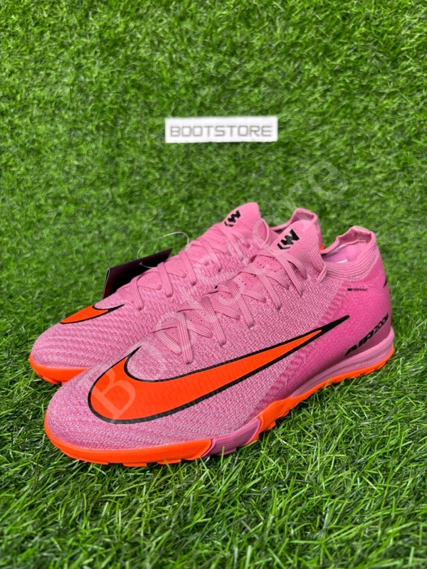 Mercurial Vapor 16 Elite Pink Orange Low-top Turf/AG With Lace - 7.5