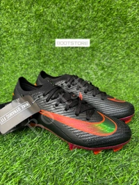 Mercurial Vapor 16 Elite Black Red Low-top FG With Lace - 9