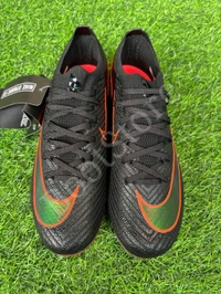 Mercurial Vapor 16 Elite Black Red Low-top FG With Lace - 9