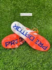 Predator Foldover Elite Orange Blue Colour FG With Lace  - 7.5