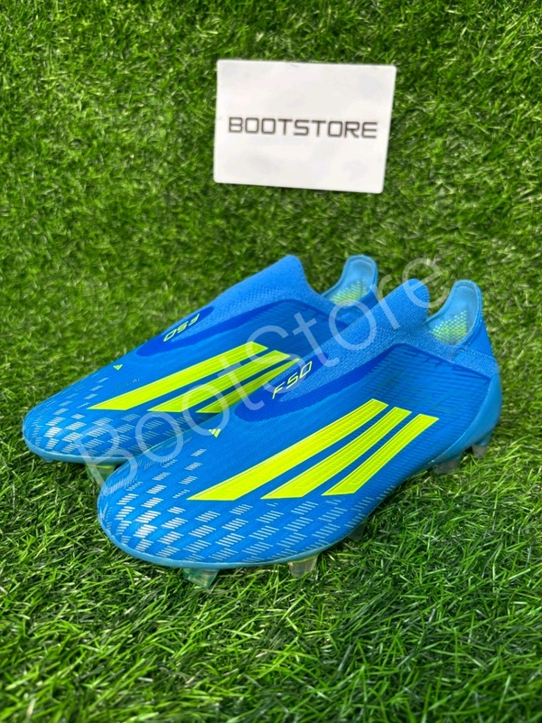 F50 Elite Blue Colour Low-top FG Without Lace  - 9.5