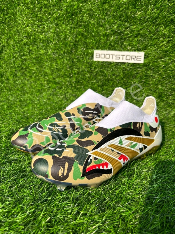 Predator Elite X BAPE Edition Low-top FG Without Lace  - 9