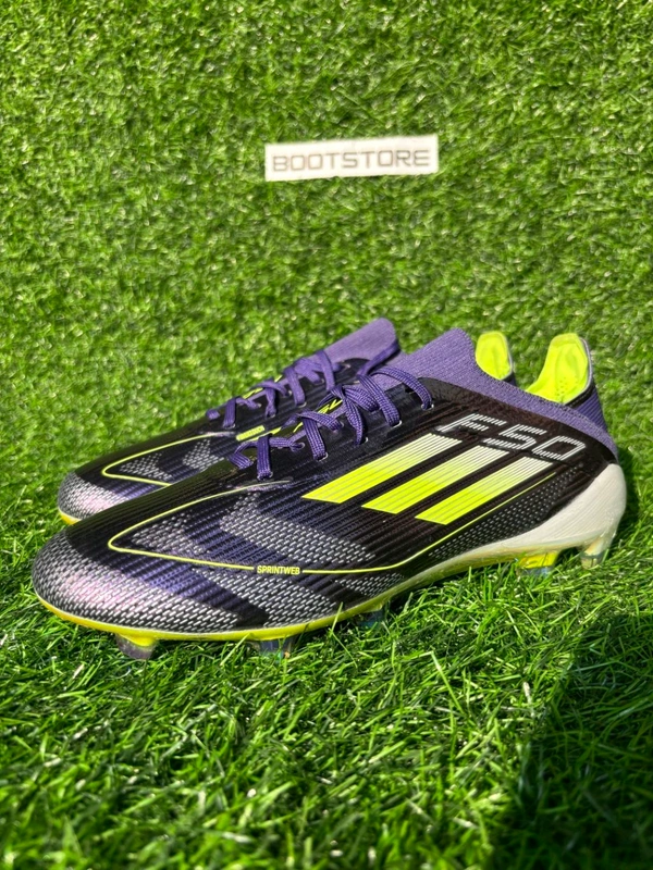 F50 Elite Violet Colour Low-top FG With Lace - 7.5