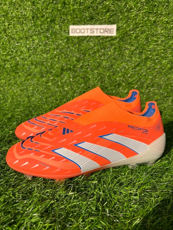 Predator Elite Orange Colour Low-top FG Without Lace  - 6