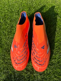 Predator Elite Orange Colour Low-top FG Without Lace  - 6.5