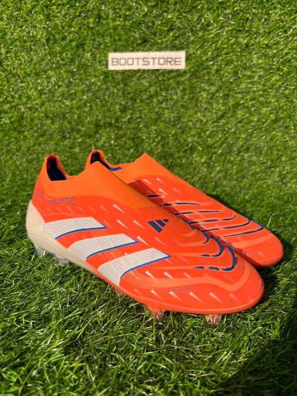 Predator Elite Orange Colour Low-top FG Without Lace  - 8