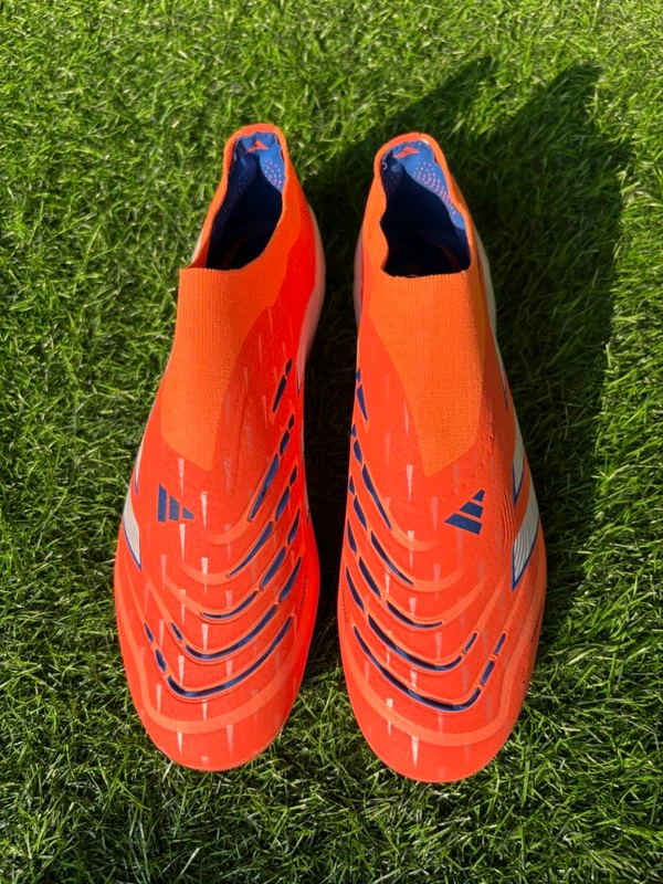 Predator Elite Orange Colour Low-top FG Without Lace  - 8