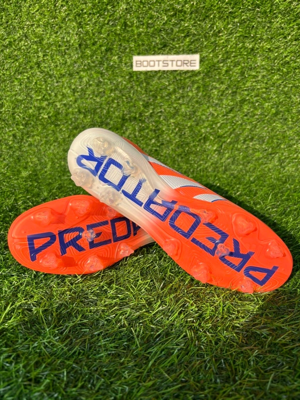 Predator Elite Orange Colour Low-top FG Without Lace  - 10.5