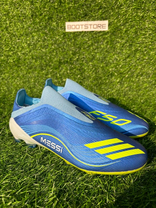 F50 Elite Messi Edition Blue Low-top FG Without Lace  - 7.5