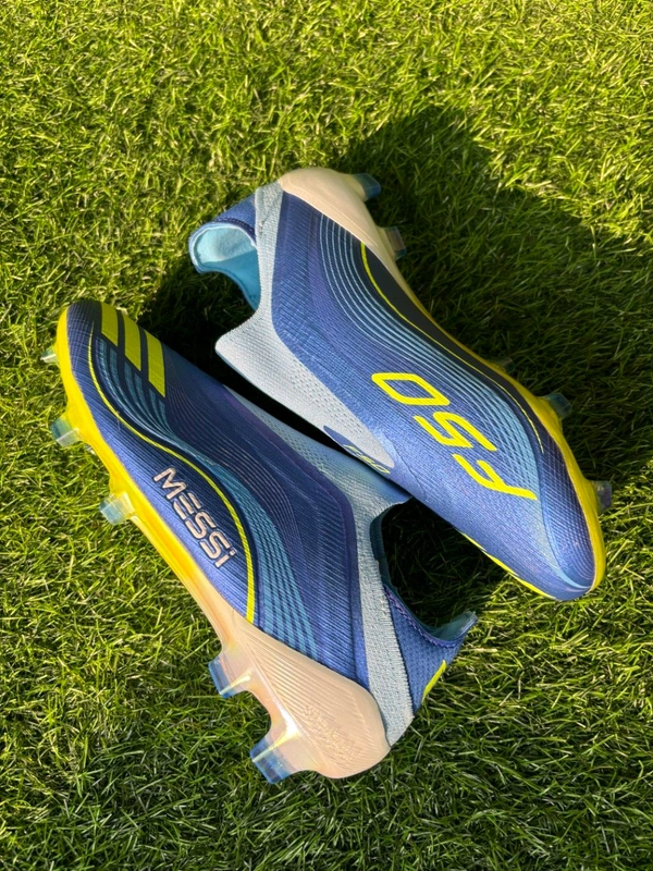 F50 Elite Messi Edition Blue Low-top FG Without Lace  - 7.5