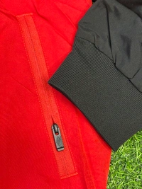 Retro Style Manchester United Red Windbreaker Jacket - XL