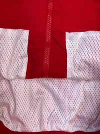 Retro Style AIG Manchester United Red Windbreaker Jacket - M