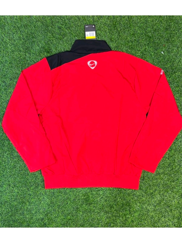 Retro Style AIG Manchester United Red Windbreaker Jacket - XL