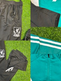 Liverpool FC Green Black Colour Training Suit - M