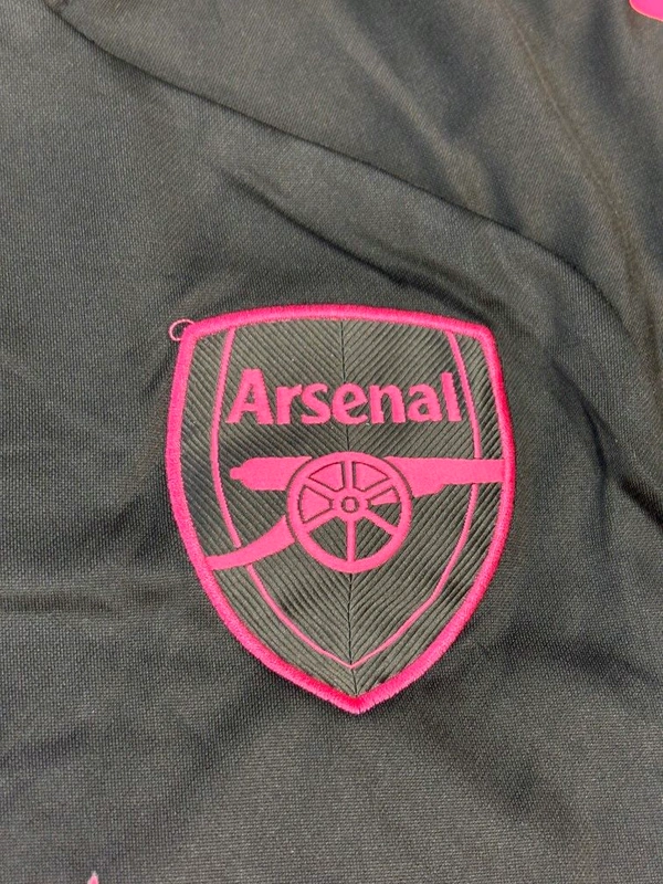 Arsenal FC Black And Pink Colour Training Suit - L