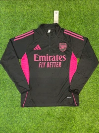 Arsenal FC Black And Pink Colour Training Suit - XL