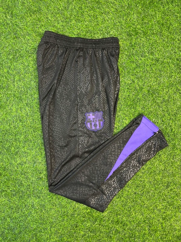 FC Barcelona Violet And Black Colour Training Suit - M