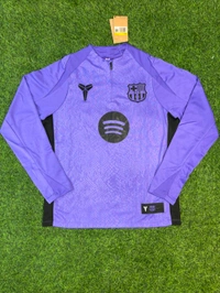 FC Barcelona Violet And Black Colour Training Suit - XL