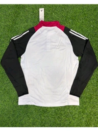 Manchester United White And Black Colour Training Suit - S