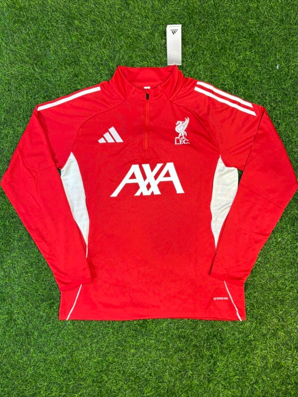 Liverpool FC Red And Black Colour Training Suit - S