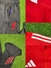 Liverpool FC Red And Black Colour Training Suit - M