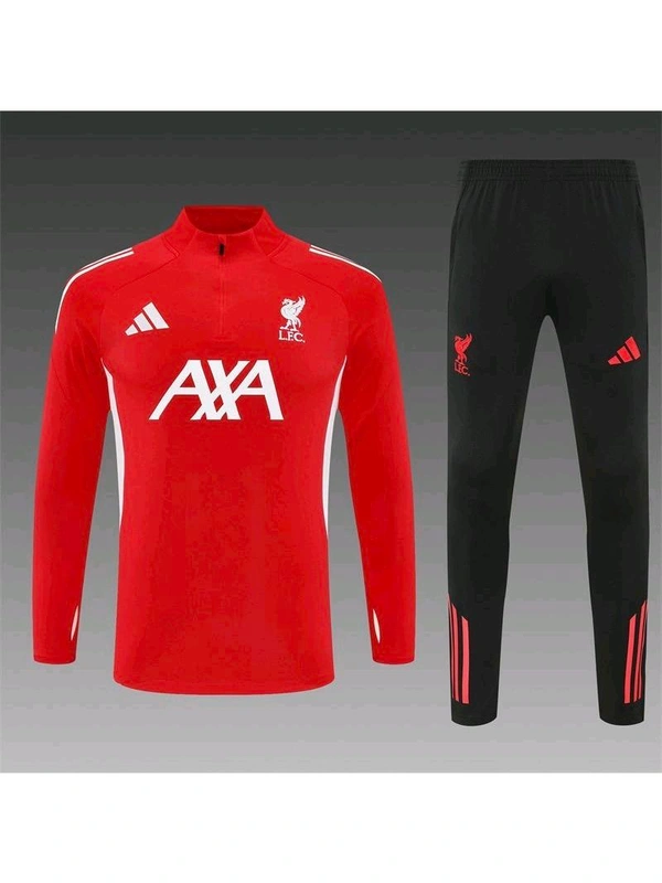 Liverpool FC Red And Black Colour Training Suit - L