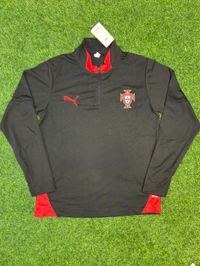 Portugal National Team Black Colour Training Suit - XL