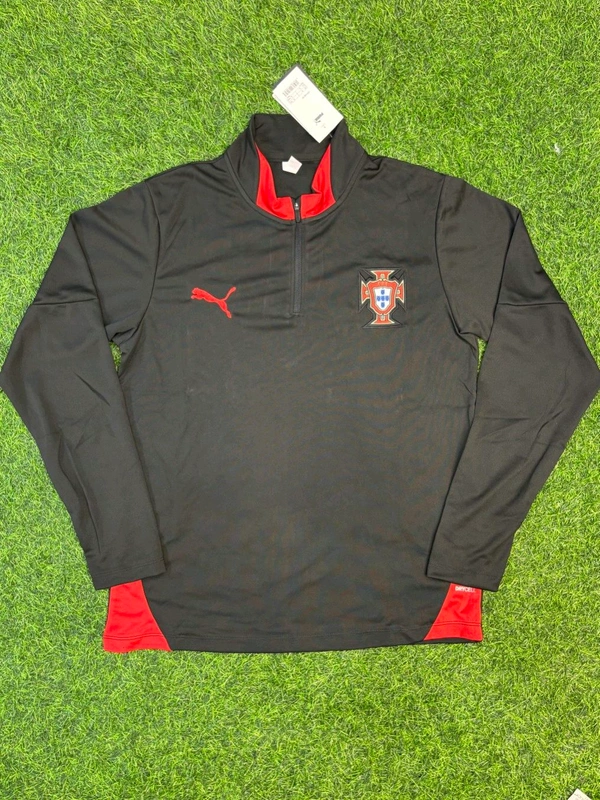 Portugal National Team Black Colour Training Suit - XL